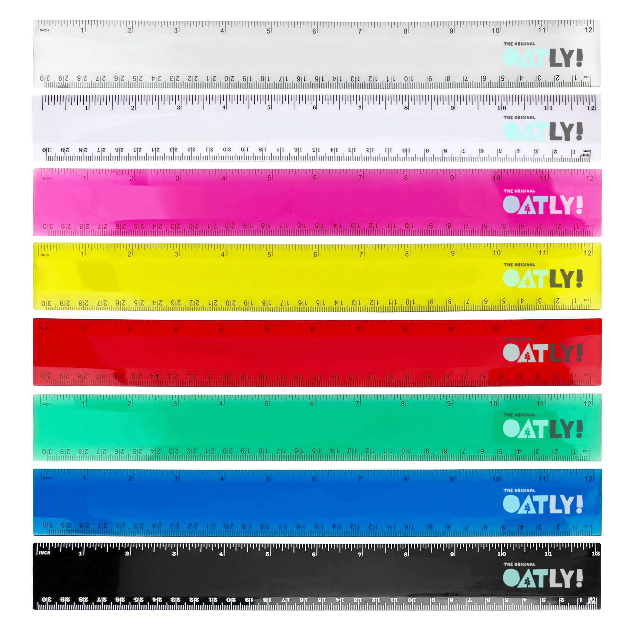 Plastic Ruler 30cm [19-PR001]