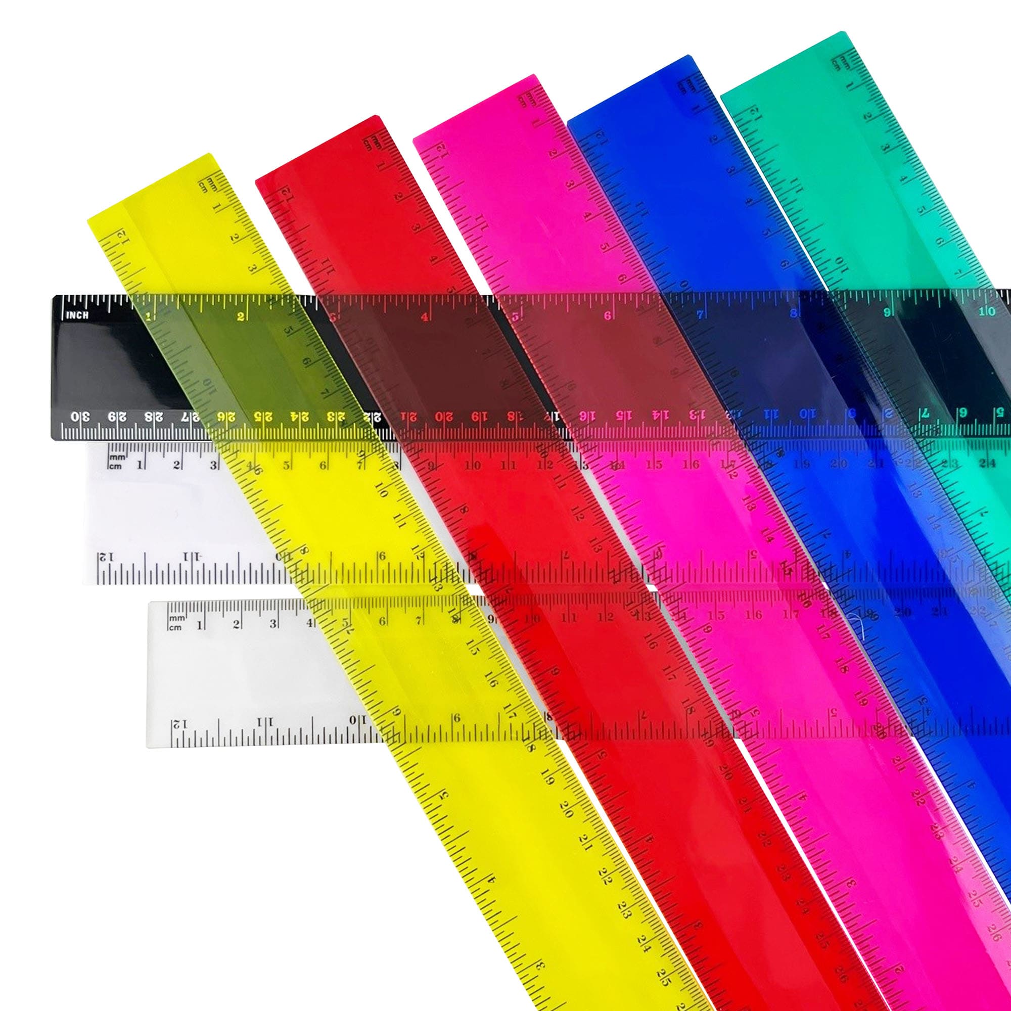 Plastic Ruler 30cm [19-PR001]