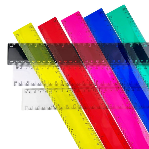Plastic Ruler 30cm [19-PR001]