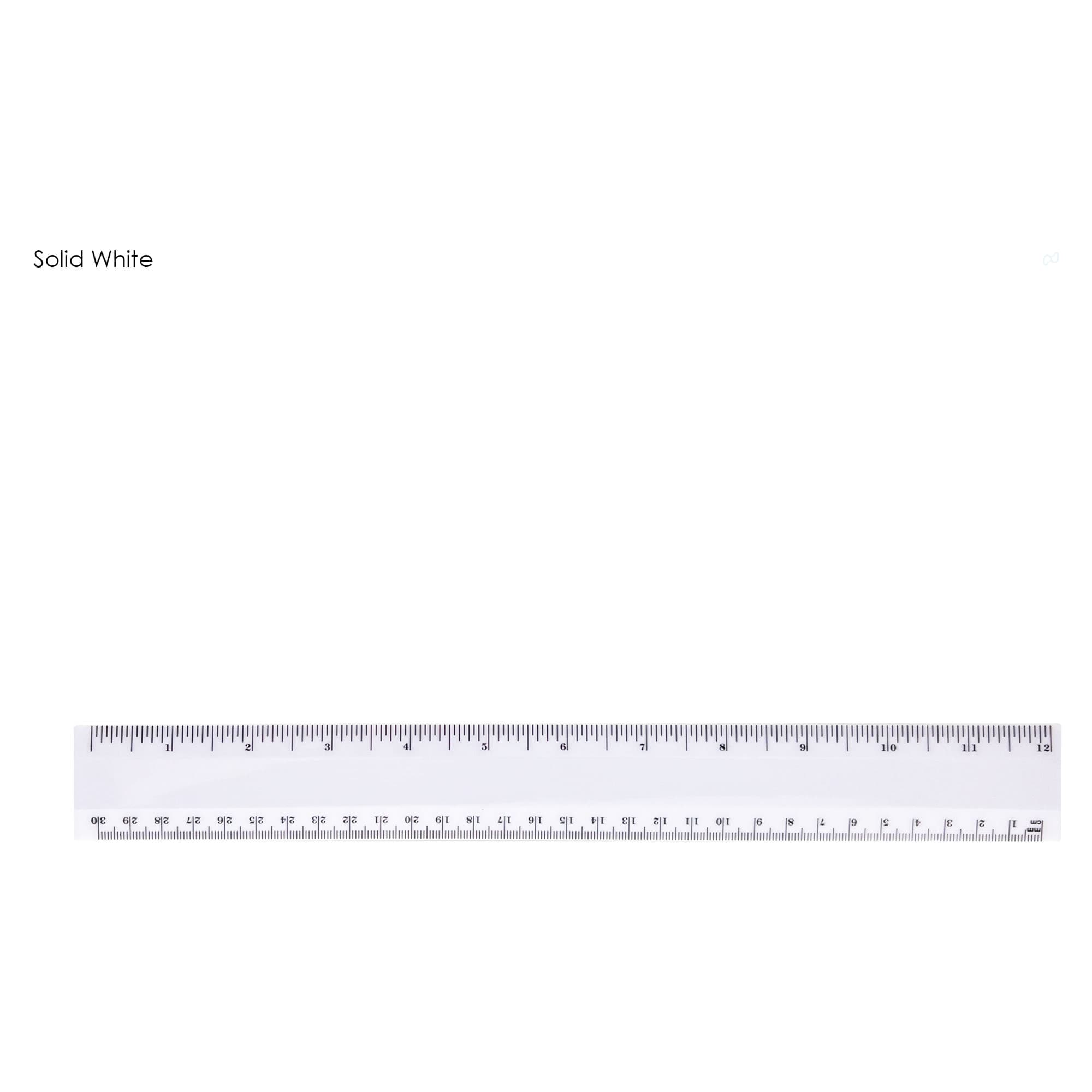 Plastic Ruler 30cm [19-PR001]