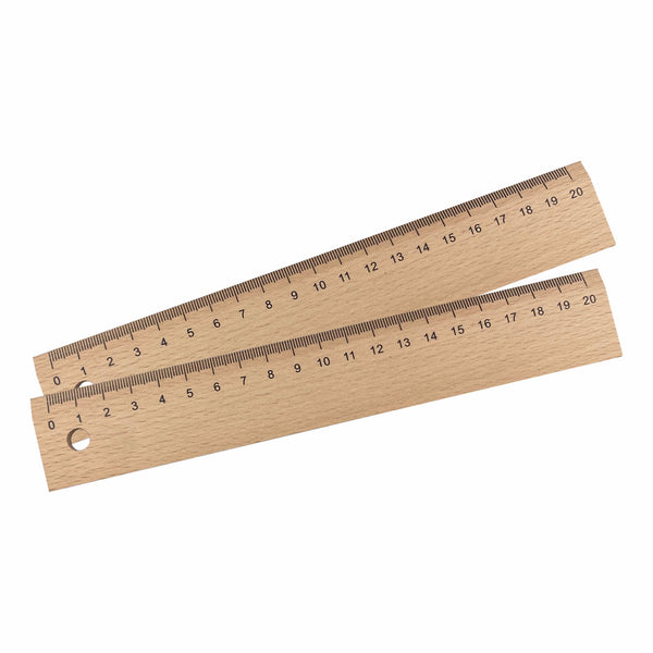 Wood Ruler 20cm [19-PR004]