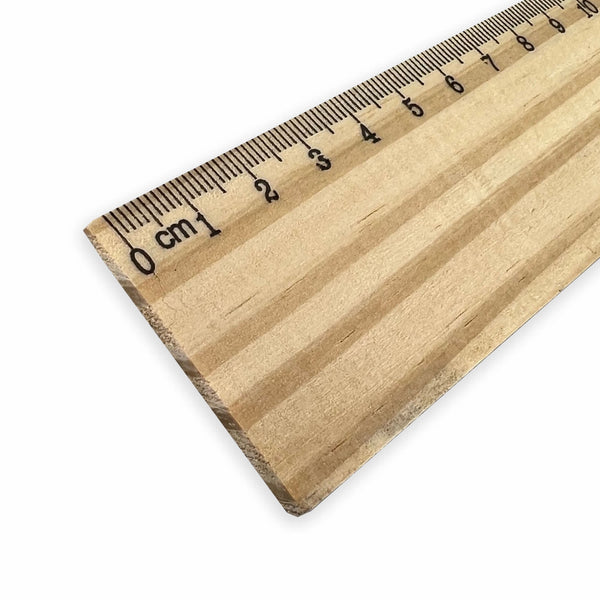 Wood Ruler 30cm [19-PR005]