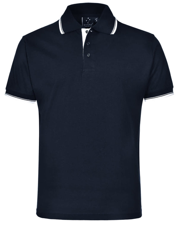 unisex cotton jersey polo [53-PS05]