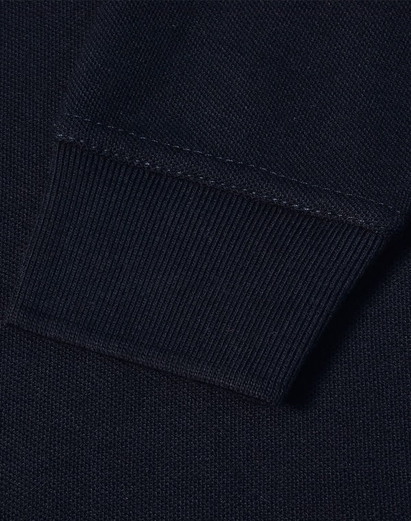 Kids 240gsm Poly/Cotton Pique L/S Polo [53-PS12K]