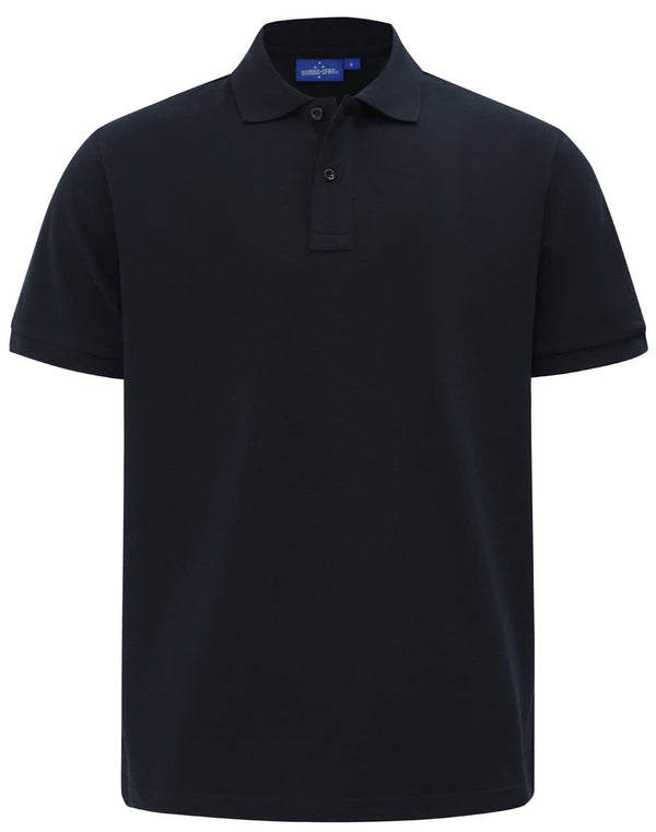 Mens Classic Cotton/Poly Pique S/S Polo [53-PS15]