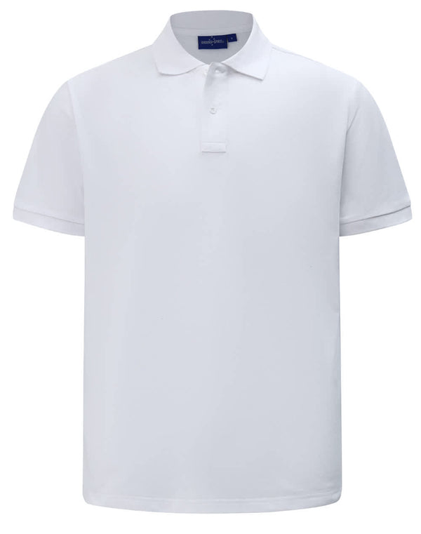 Mens Classic Cotton/Poly Pique S/S Polo [53-PS15]