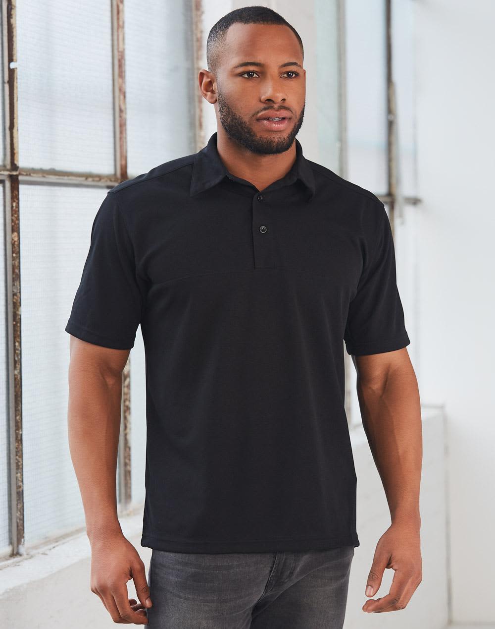 Mens CoolDry short sleeve polo [53-PS21]