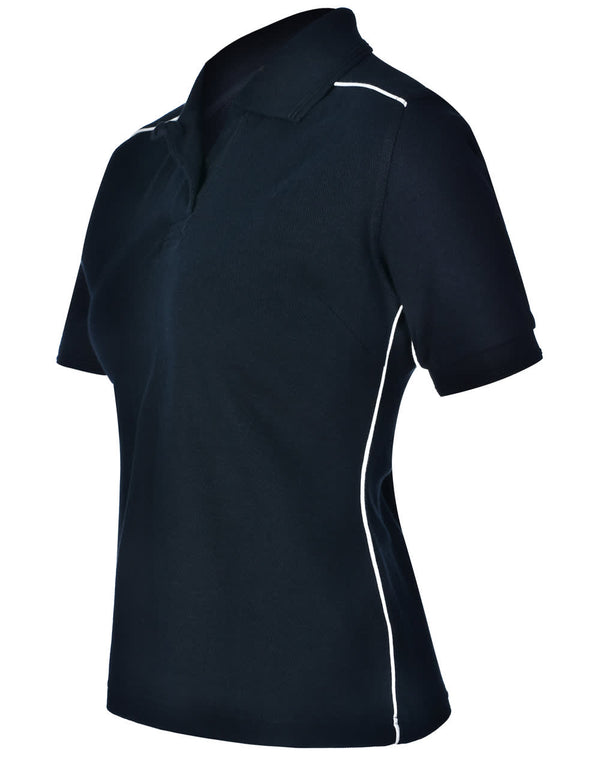 ladies pure cotton contrast piping [53-PS26]
