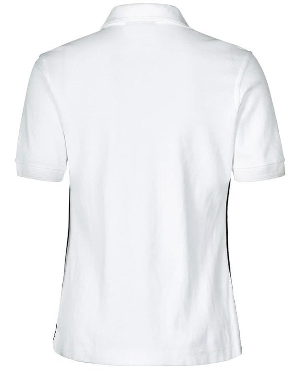 ladies pure cotton contrast piping [53-PS26]