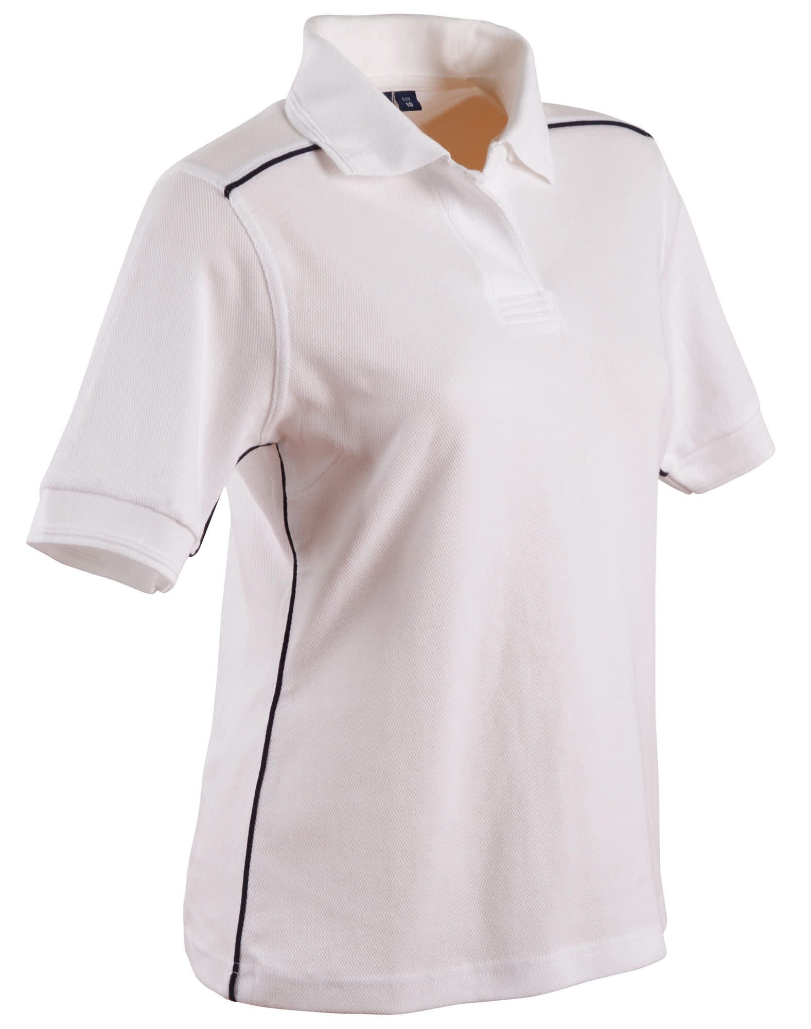 ladies pure cotton contrast piping [53-PS26]
