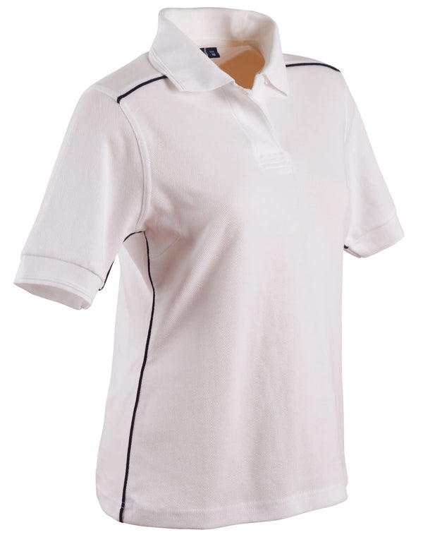ladies pure cotton contrast piping [53-PS26]