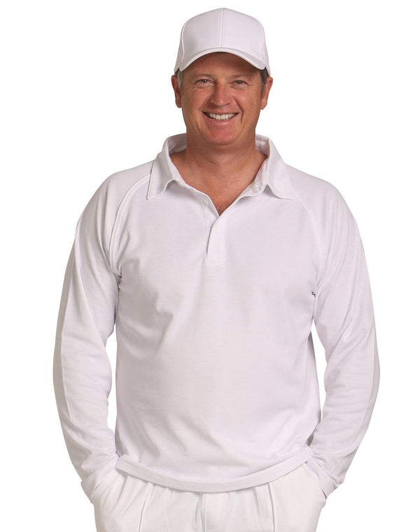 WINNING SPIRIT Cricket Polo Long Sleeve Mens [53-PS29L]