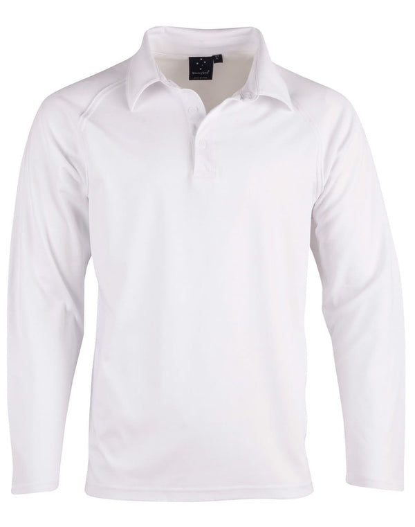 Cricket Polo Long Sleeve Mens [53-PS29L]