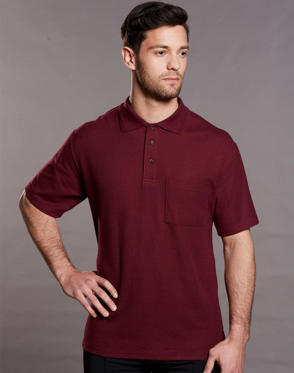 Pocket short sleeve polo [53-PS41]