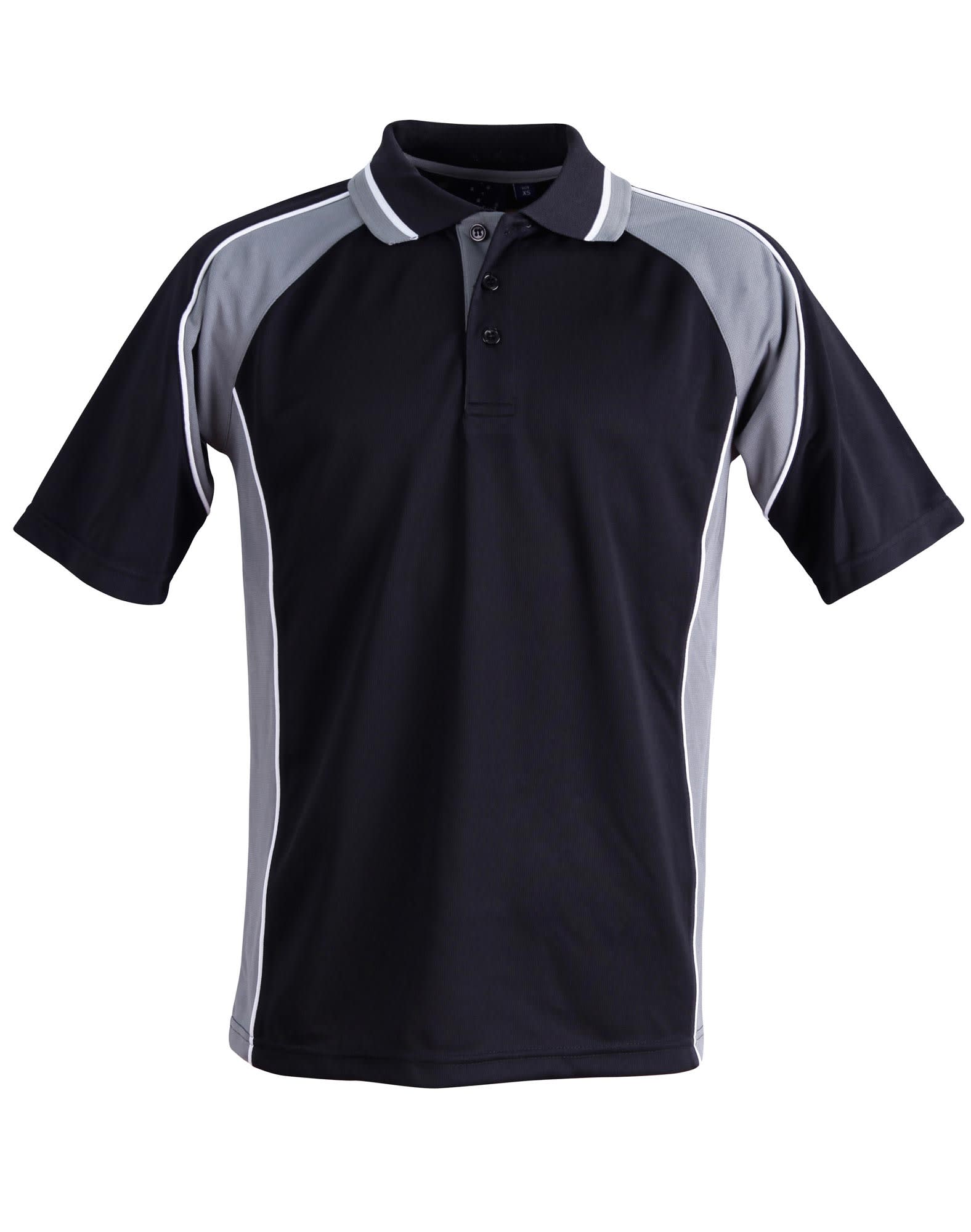 Kids mini waffle CoolDry Polo [53-PS49K]