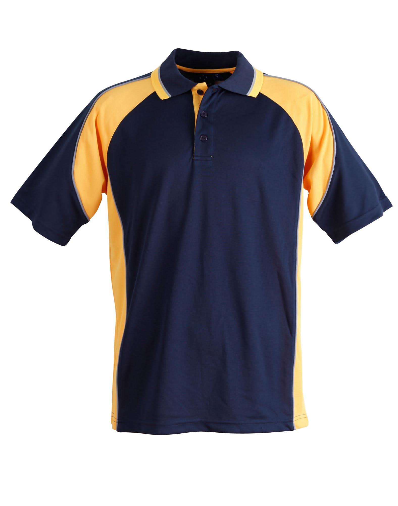 Kids mini waffle CoolDry Polo [53-PS49K]