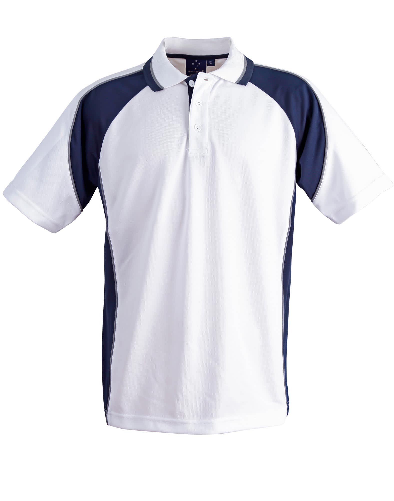 Kids mini waffle CoolDry Polo [53-PS49K]