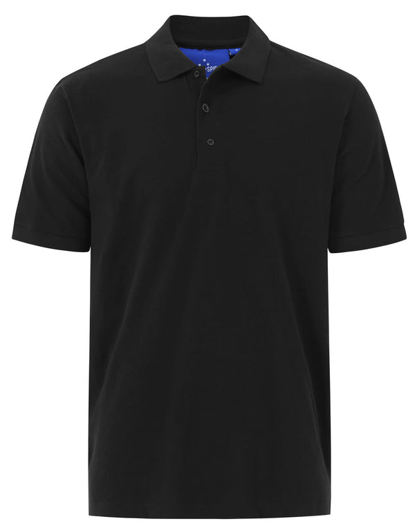 Mens cotton stretch polo [53-PS55]