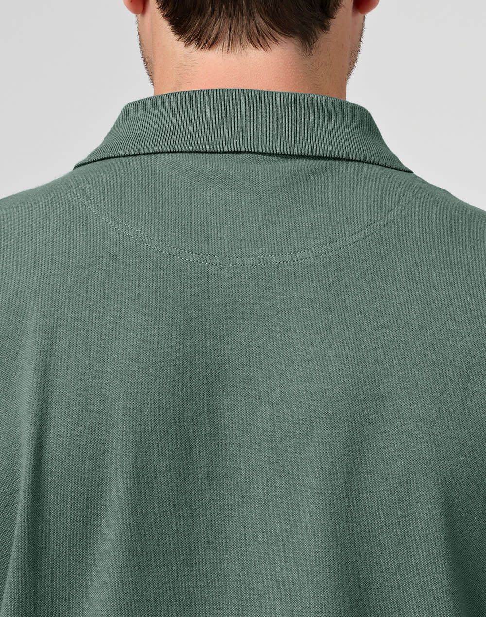 Mens cotton stretch polo [53-PS55]