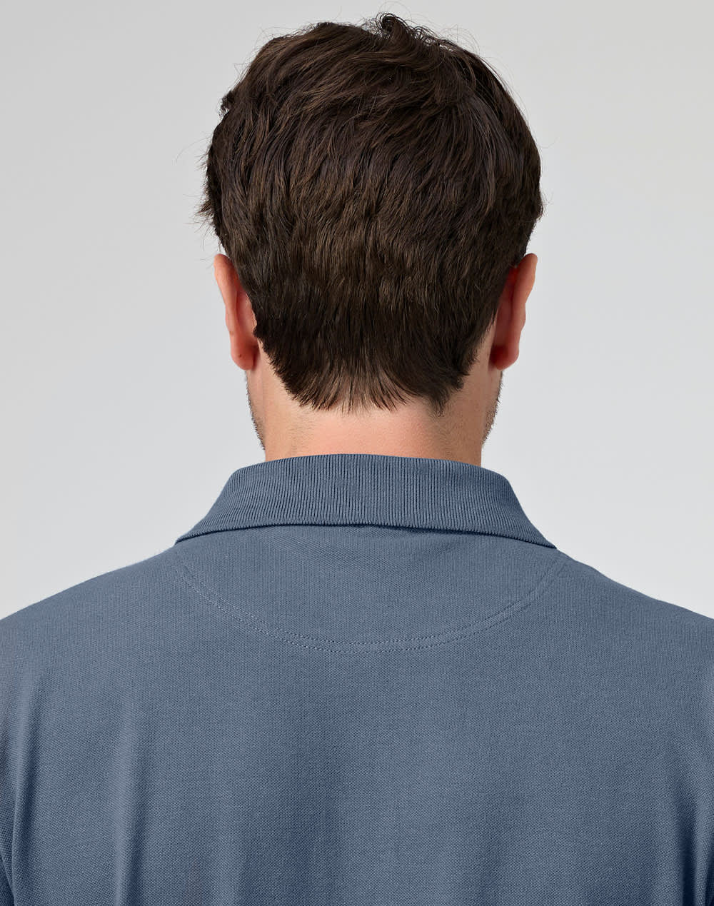 Mens cotton stretch polo [53-PS55]