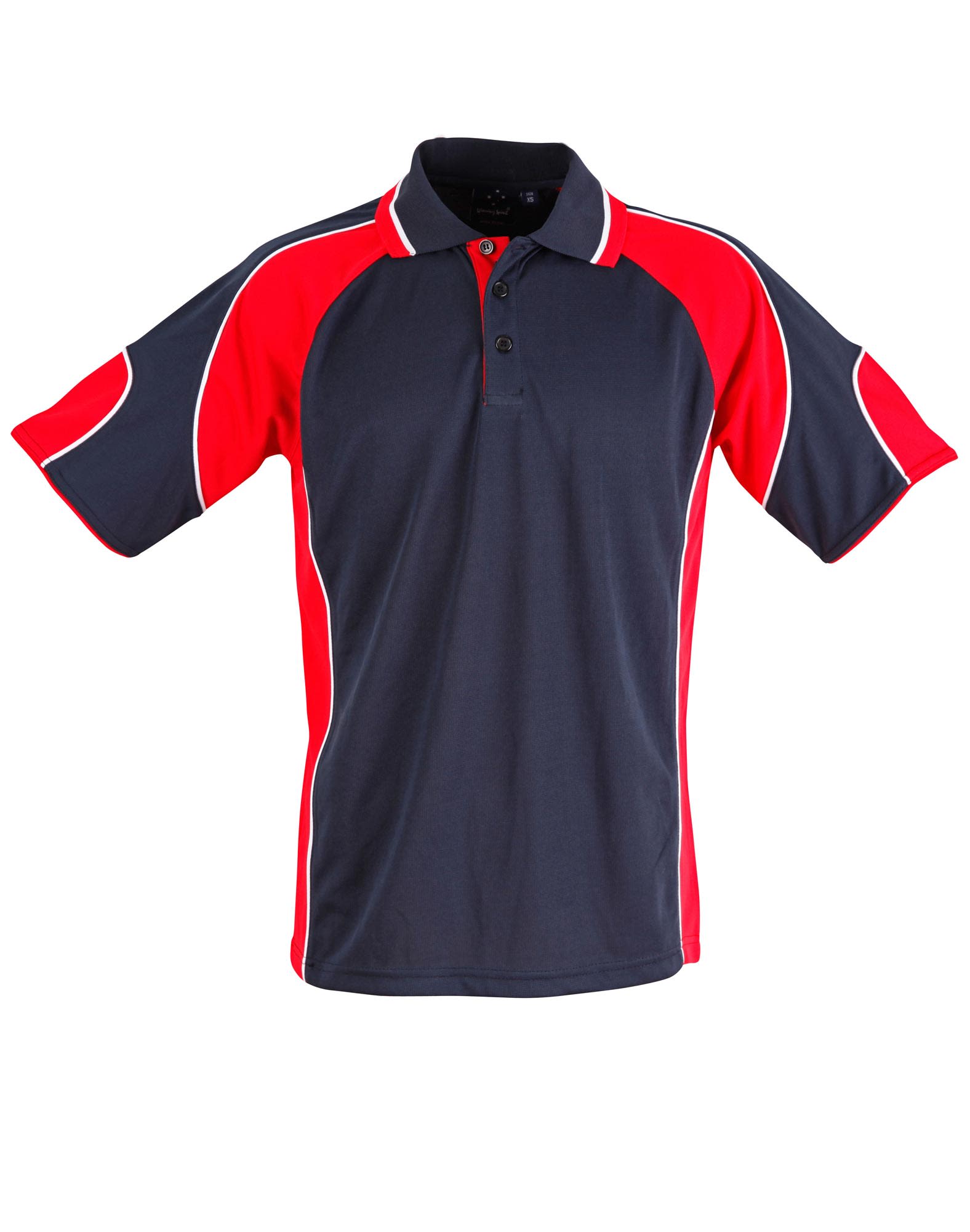 Kids Cooldry Contrast Polo With Sleeve Panel [53-PS61K]