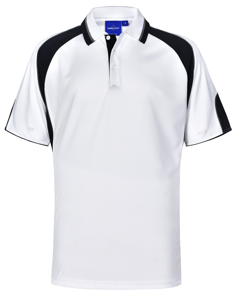 Kids Cooldry Contrast Polo With Sleeve Panel [53-PS61K]