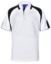 Kids Cooldry Contrast Polo With Sleeve Panel [53-PS61K]