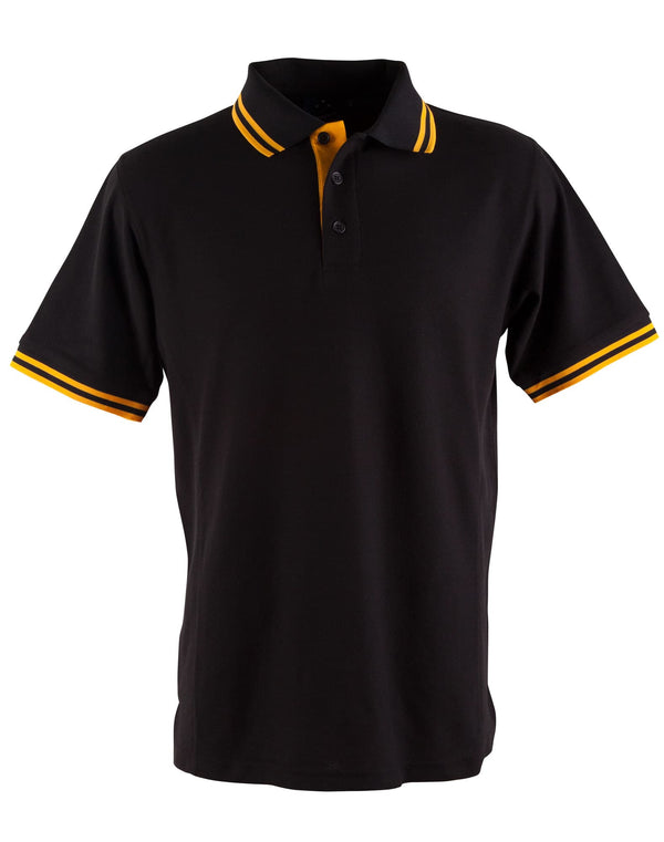 Kids TrueDry Contrast S/S Polo [53-PS65K]