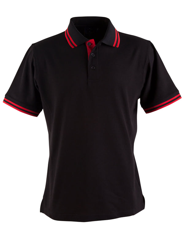Kids TrueDry Contrast S/S Polo [53-PS65K]