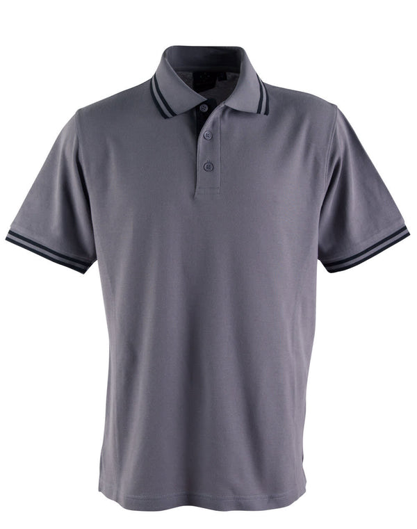 Kids TrueDry Contrast S/S Polo [53-PS65K]