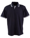 Kids TrueDry Contrast S/S Polo [53-PS65K]