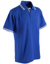 Kids TrueDry Contrast S/S Polo [53-PS65K]