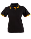 Ladies TrueDry Contrast S/S Polo [53-PS66]