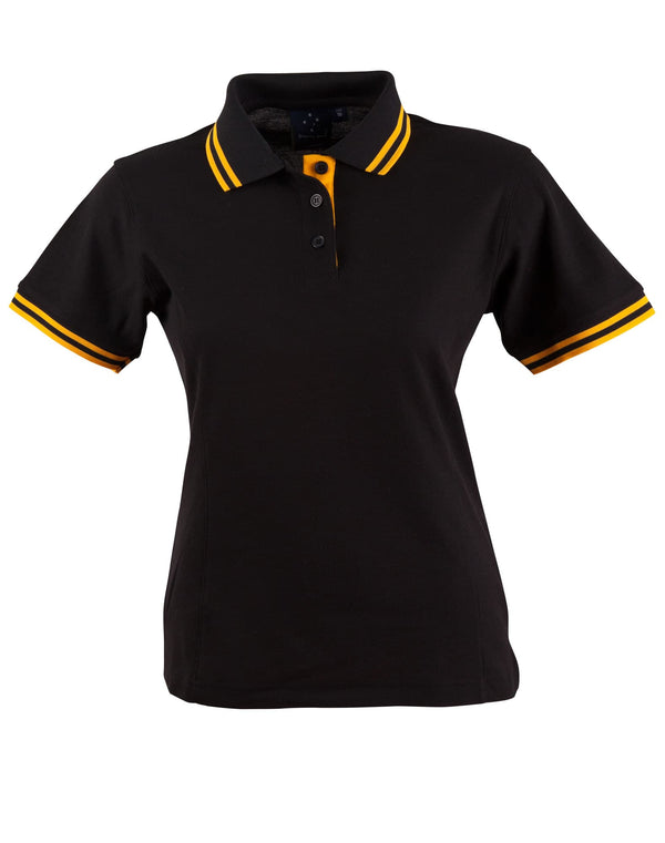 Ladies TrueDry Contrast S/S Polo [53-PS66]