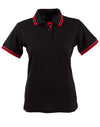 Ladies TrueDry Contrast S/S Polo [53-PS66]