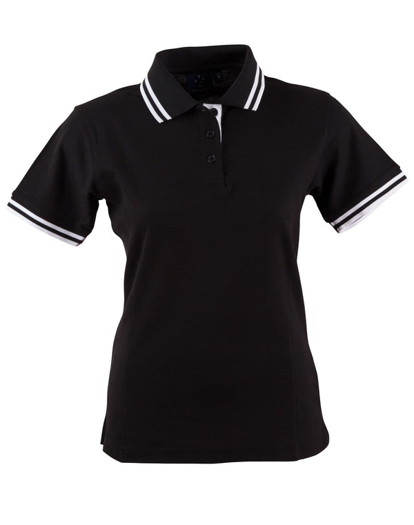 Ladies TrueDry Contrast S/S Polo [53-PS66]