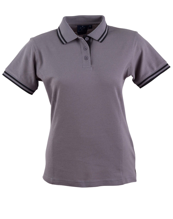 Ladies TrueDry Contrast S/S Polo [53-PS66]