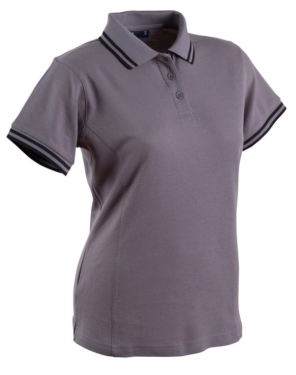 Ladies TrueDry Contrast S/S Polo [53-PS66]