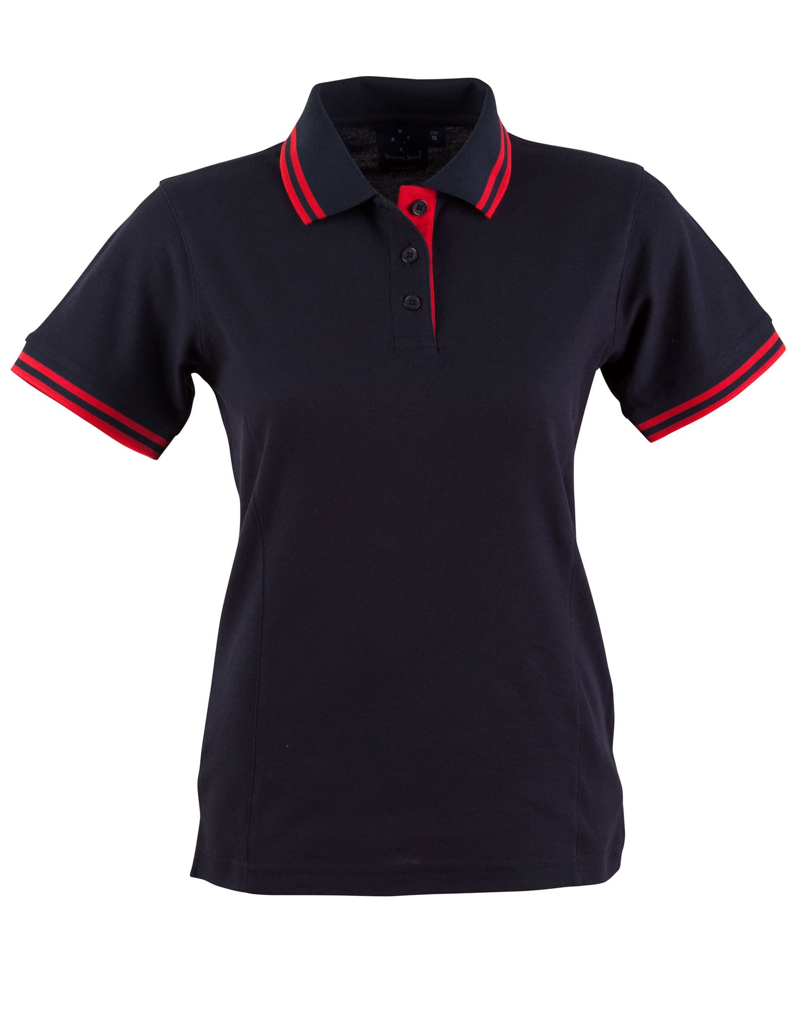 Ladies TrueDry Contrast S/S Polo [53-PS66]