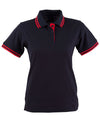 Ladies TrueDry Contrast S/S Polo [53-PS66]