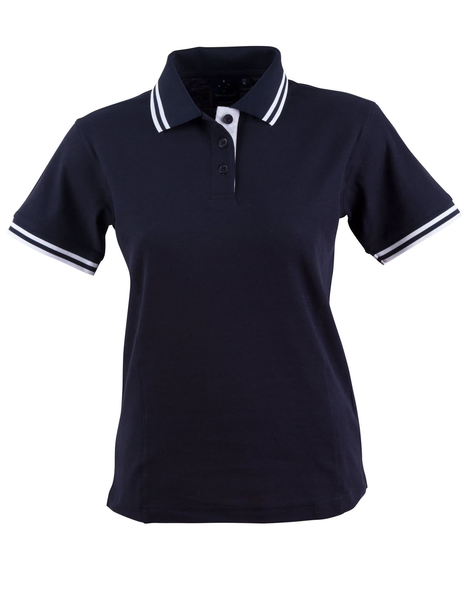 Ladies TrueDry Contrast S/S Polo [53-PS66]