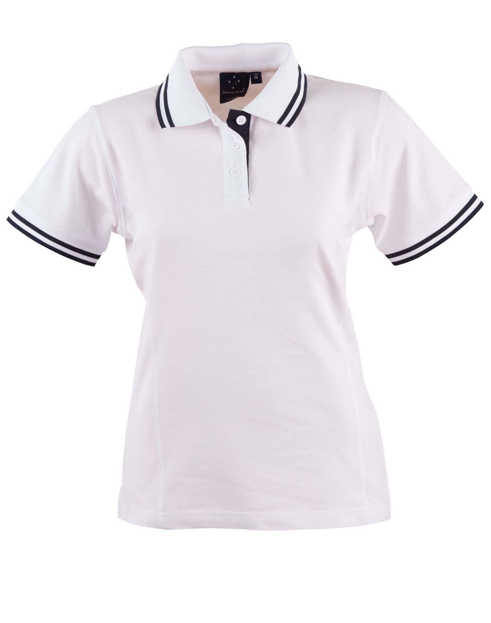 Ladies TrueDry Contrast S/S Polo [53-PS66]