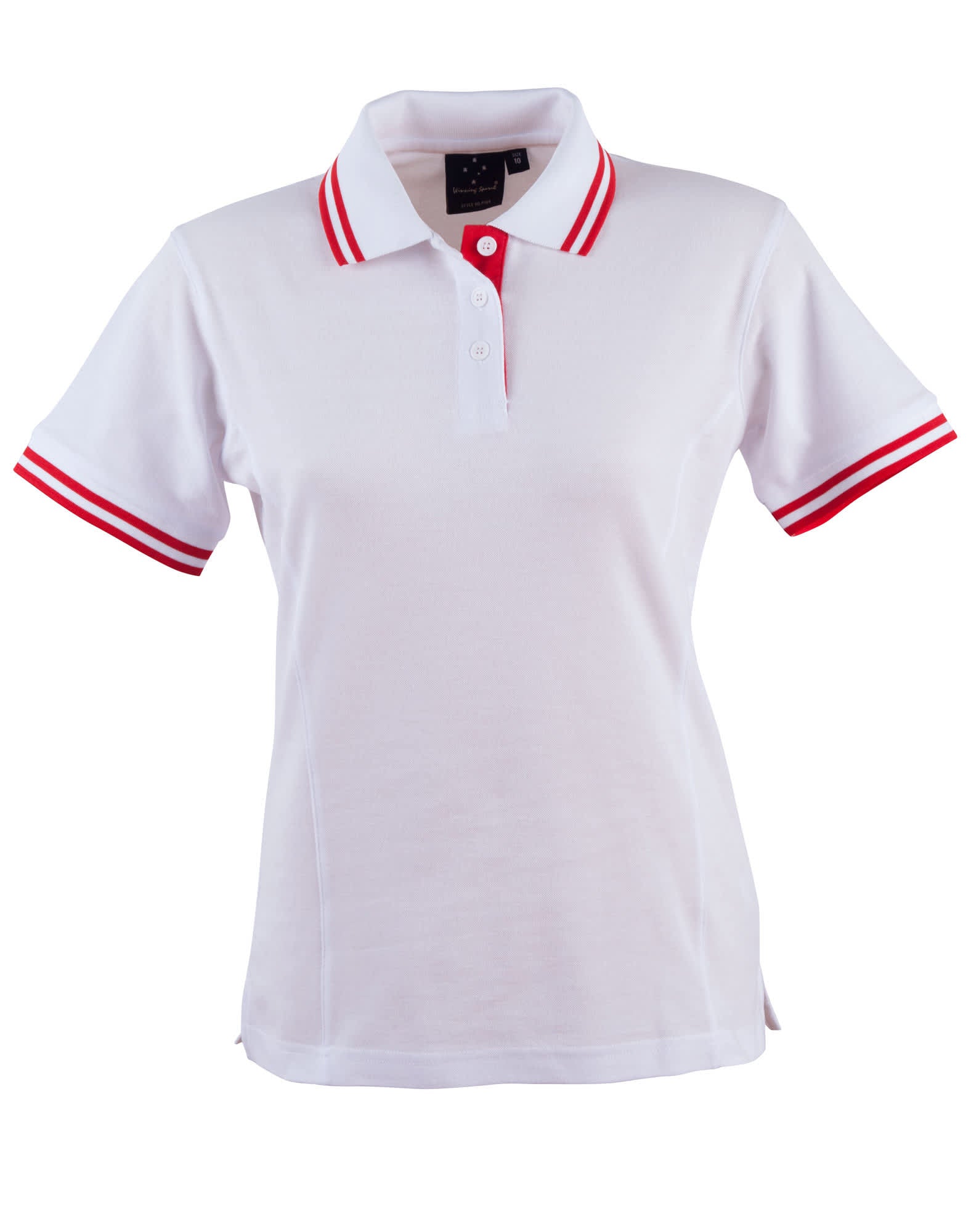 Ladies TrueDry Contrast S/S Polo [53-PS66]