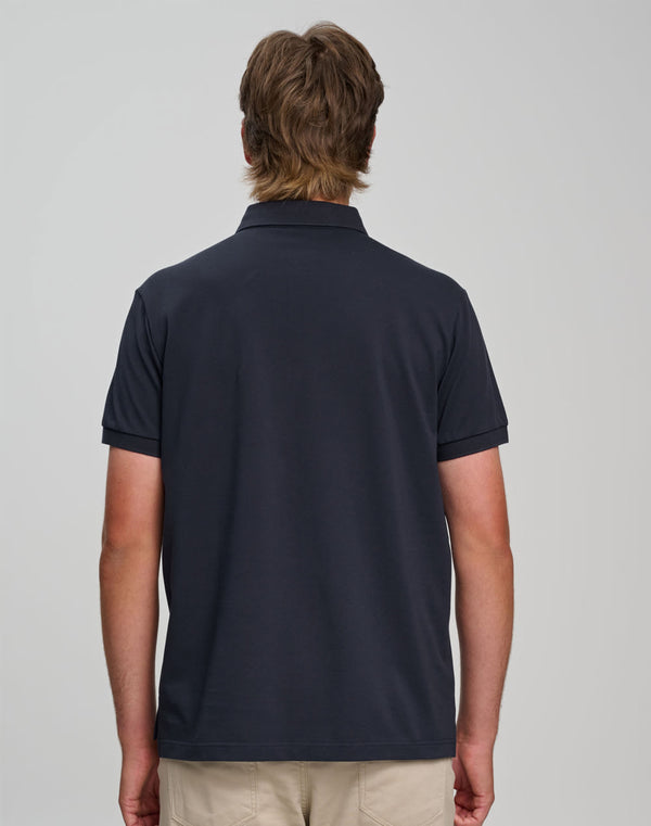 Mens Ultrafine Cotton Pique Polo [53-PS71]