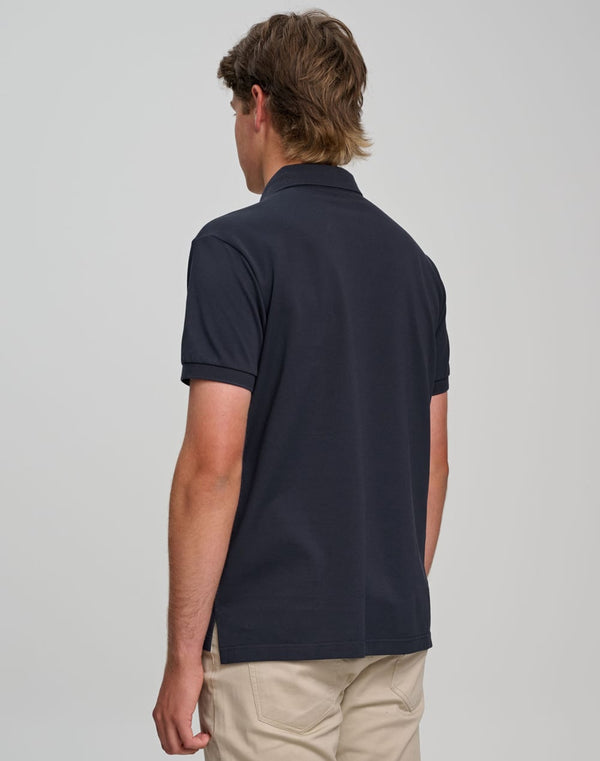 Mens Ultrafine Cotton Pique Polo [53-PS71]