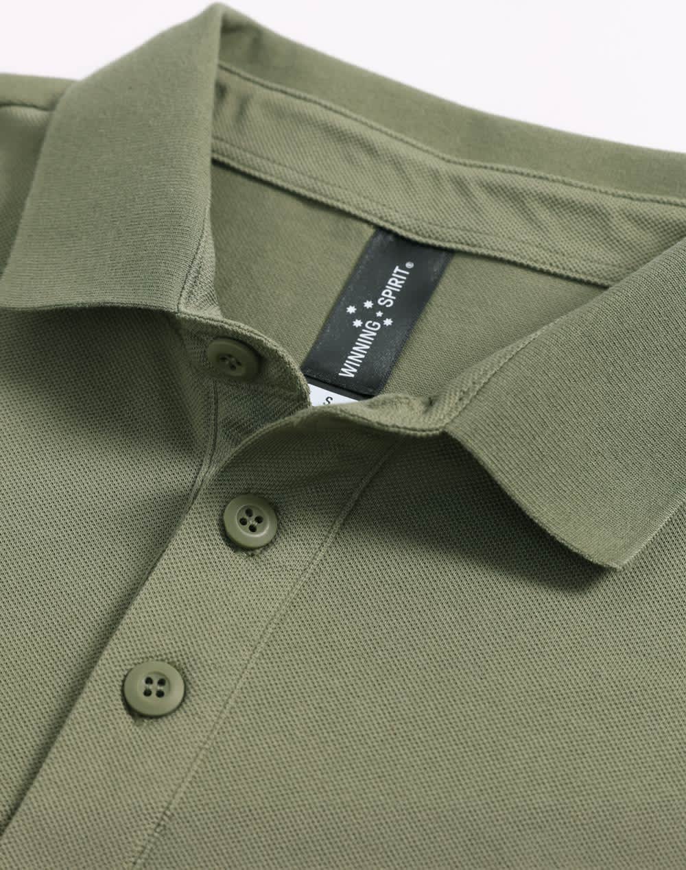 Mens Ultrafine Cotton Pique Polo [53-PS71]