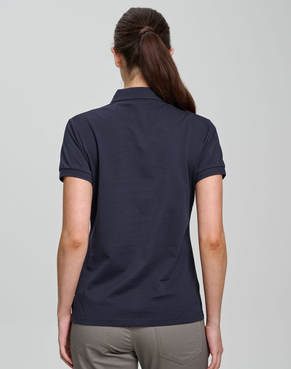 Ladies Ultrafine Cotton Pique Polo [53-PS72]