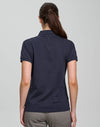 Ladies Ultrafine Cotton Pique Polo [53-PS72]