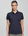 Ladies Ultrafine Cotton Pique Polo [53-PS72]