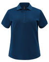 Ladies Ultrafine Cotton Pique Polo [53-PS72]